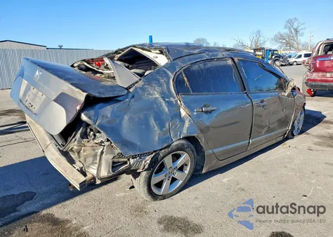 2008 Honda Civic Exl from USA, damaged, VIN 1HGFA169X8L003728